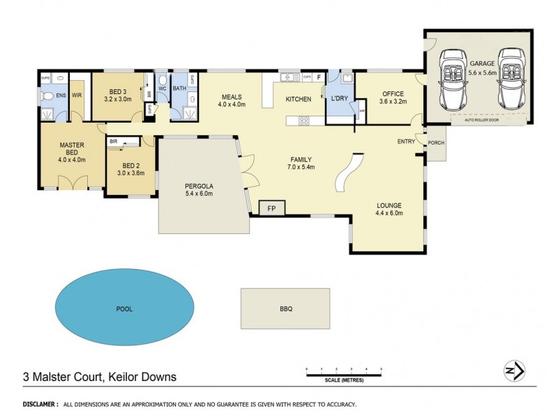 3 Malster Court, Keilor Downs VIC 3038 Floorplan