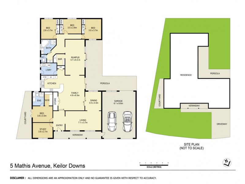 5 Mathis Avenue, Keilor Downs VIC 3038 Floorplan