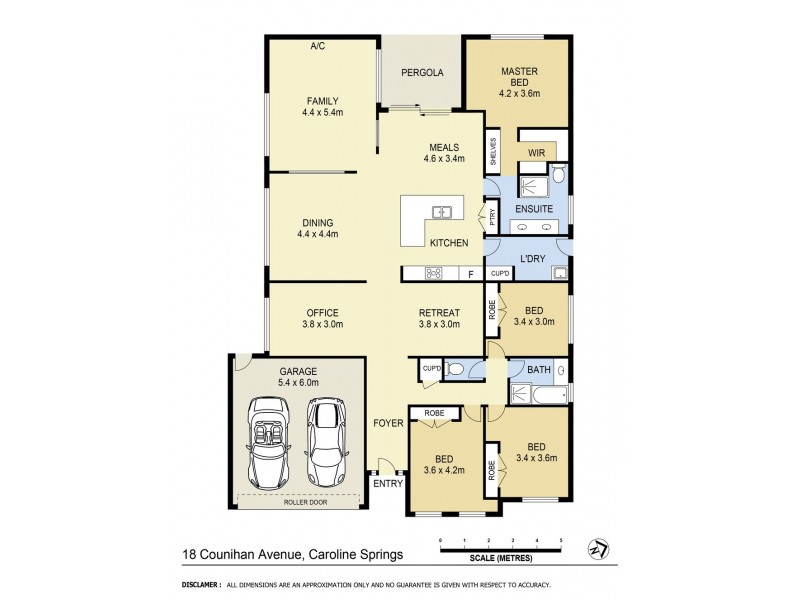 18 Counihan Avenue, Caroline Springs VIC 3023 Floorplan