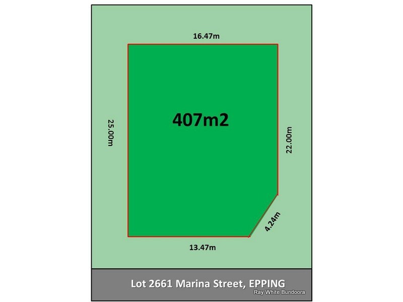 Lot 2661 Marina Street, Epping VIC 3076