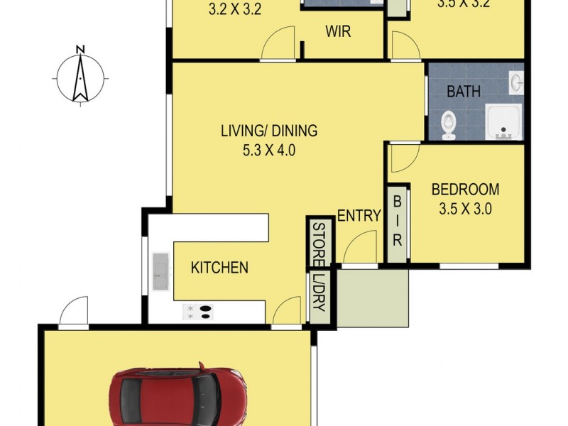 3/9 Loddon Avenue, Reservoir VIC 3073 Floorplan