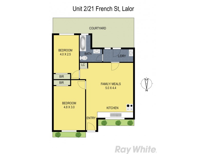 2/21 French Street, Thomastown VIC 3074 Floorplan
