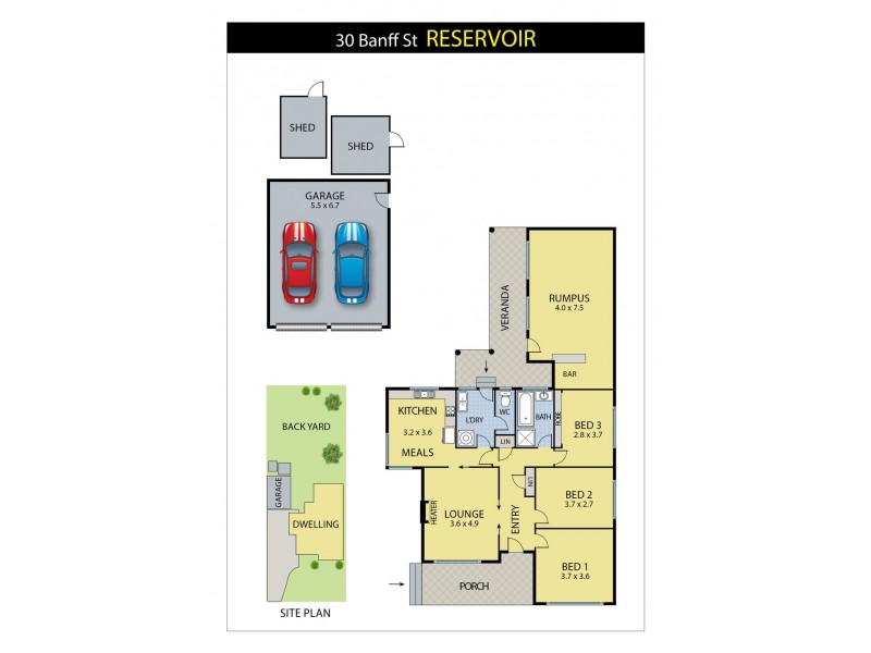 30 Banff Street, Reservoir VIC 3073 Floorplan