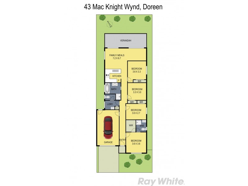 43 Mac Knight Wynd, Doreen VIC 3754 Floorplan