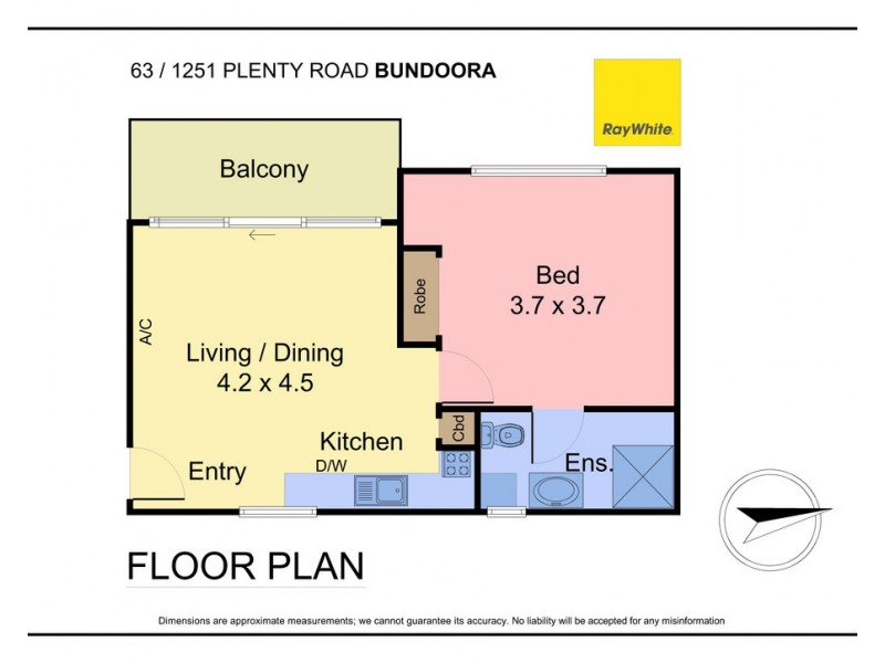 63/1251 Plenty Road, Bundoora VIC 3083 Floorplan