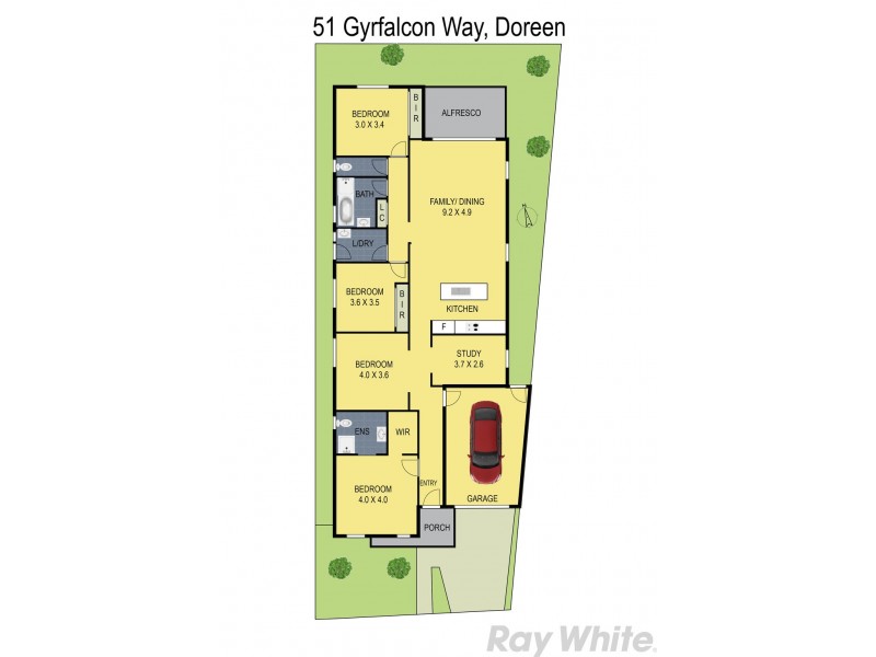 51 Gyrfalcon Way, Doreen VIC 3754 Floorplan
