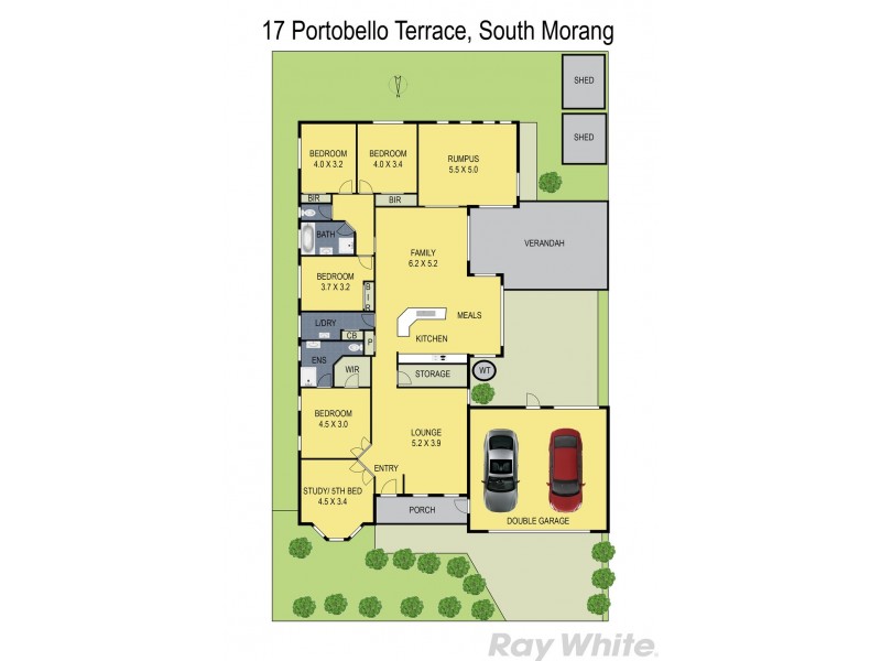 17 Portobello Terrace, South Morang VIC 3752 Floorplan