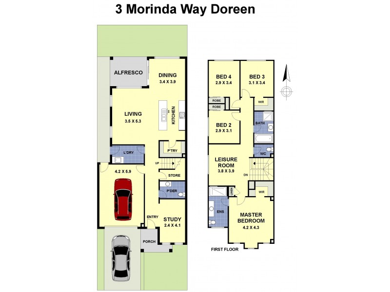 3 Morinda Way, Doreen VIC 3754 Floorplan