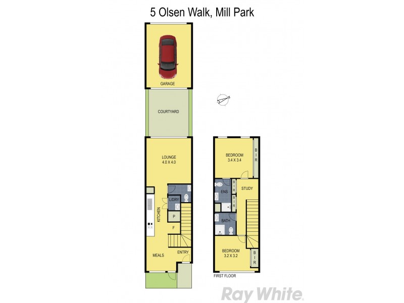 5 Olsen Walk, Mill Park VIC 3082 Floorplan