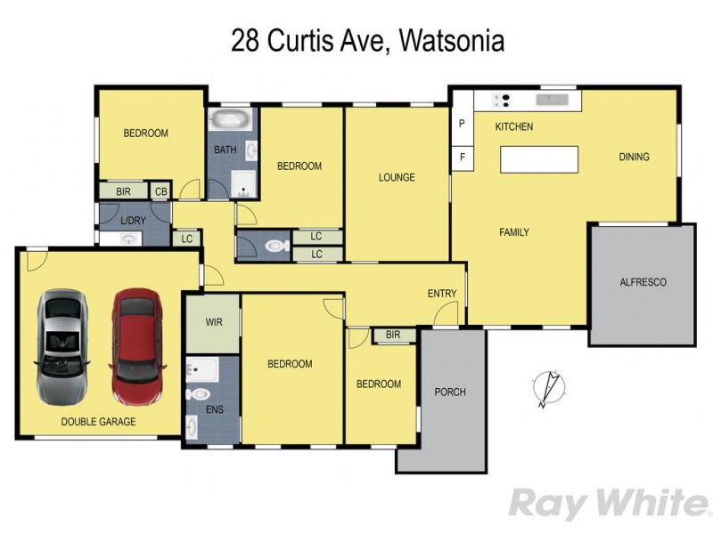 28 Curtis Avenue, Watsonia VIC 3087 Floorplan