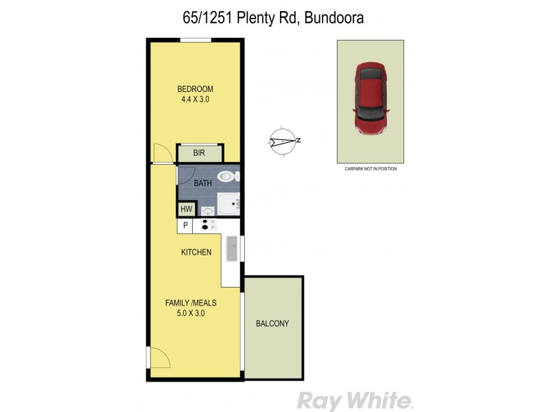 65/1251 Plenty Road, Bundoora VIC 3083 Floorplan