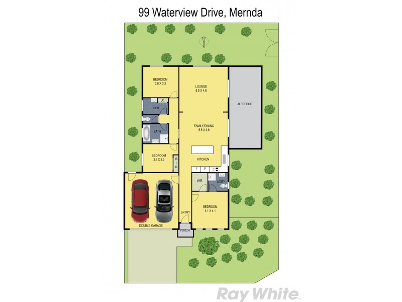 99 Waterview Drive, Mernda VIC 3754 Floorplan