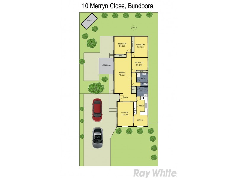 10 Merryn Close, Bundoora VIC 3083 Floorplan