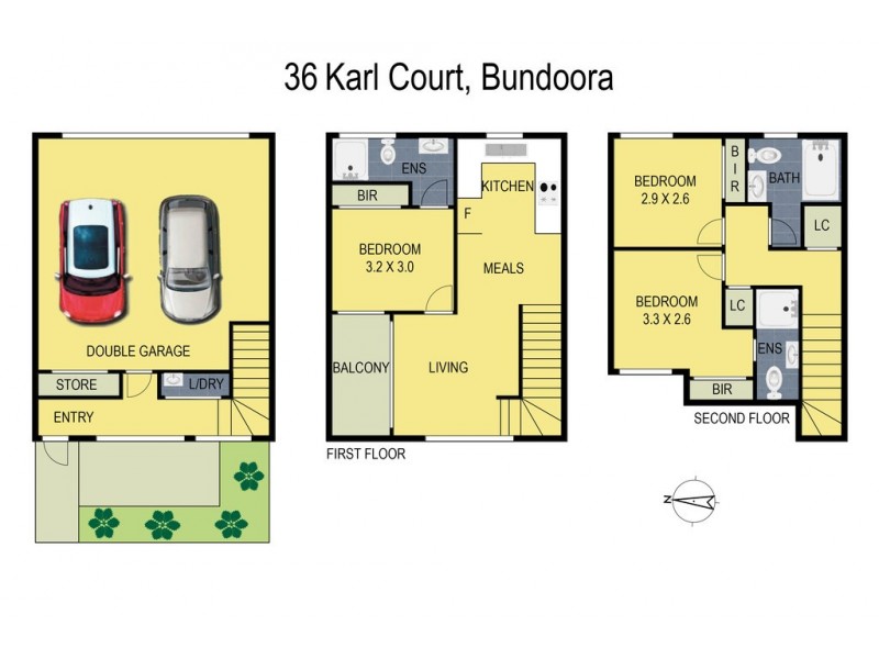36 Karl Court, Bundoora VIC 3083 Floorplan