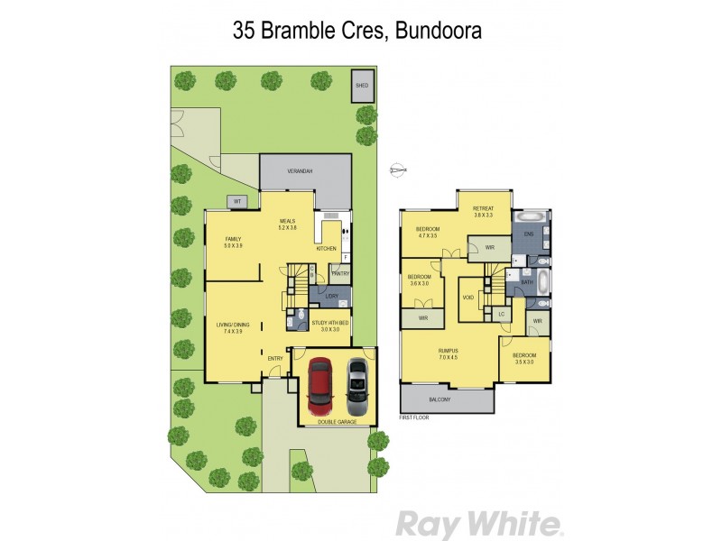35 Bramble Crescent, Bundoora VIC 3083 Floorplan