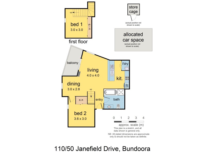 110/50 Janefield Drive, Bundoora VIC 3083 Floorplan