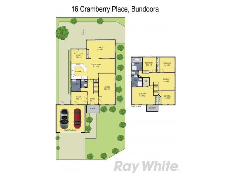 16 Cranberry Place, Bundoora VIC 3083 Floorplan