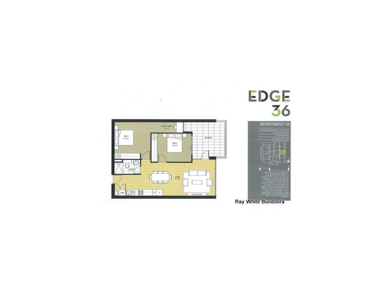 105/1 Flynn Close, Bundoora VIC 3083 Floorplan