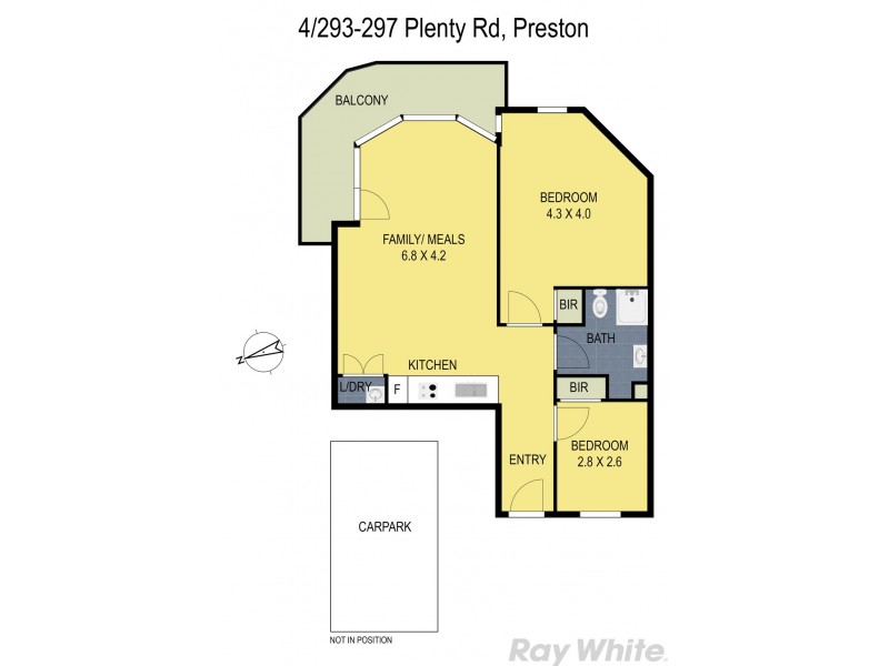 4/293-297 Plenty Road, Preston VIC 3072 Floorplan