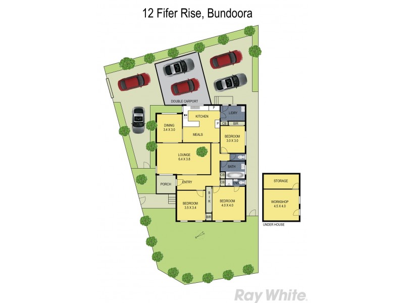 12 Fifer Rise, Bundoora VIC 3083 Floorplan