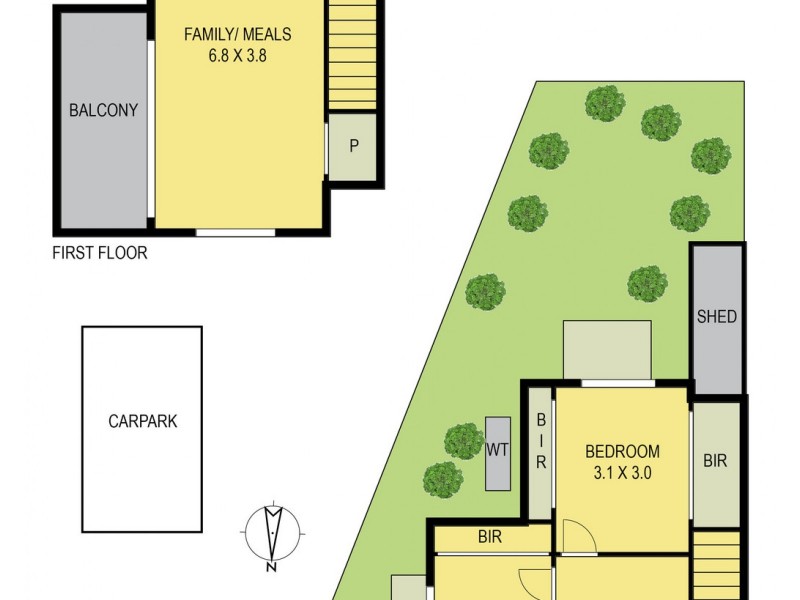 3/123 Settlement Road, Bundoora VIC 3083 Floorplan