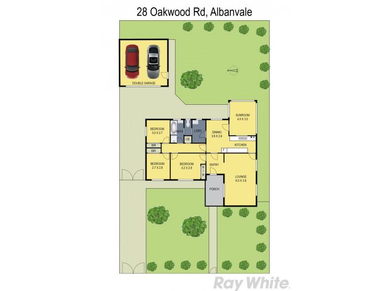 28 Oakwood Road, Albanvale VIC 3021 Floorplan