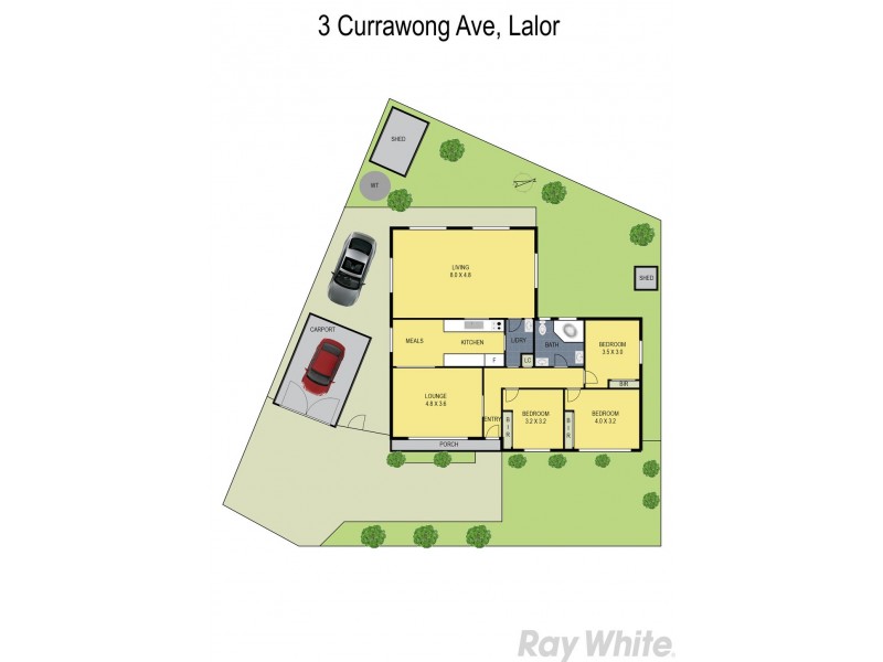 3 Currawong Avenue, Lalor VIC 3075 Floorplan