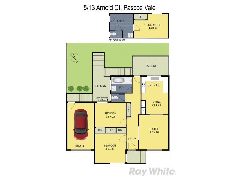 5/13 Arnold Court, Pascoe Vale VIC 3044 Floorplan