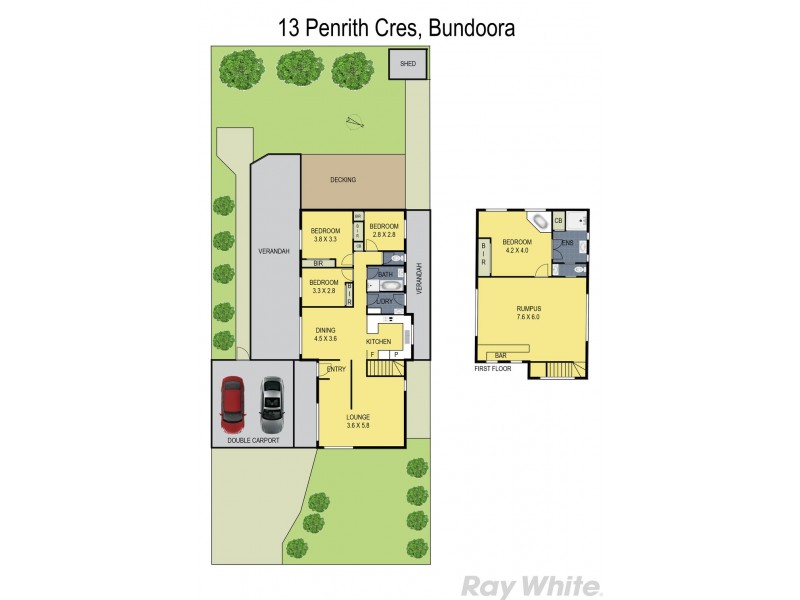 13 Penrith Crescent, Bundoora VIC 3083 Floorplan