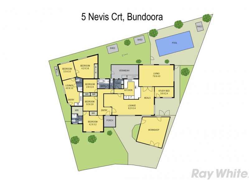 5 Nevis Court, Bundoora VIC 3083 Floorplan