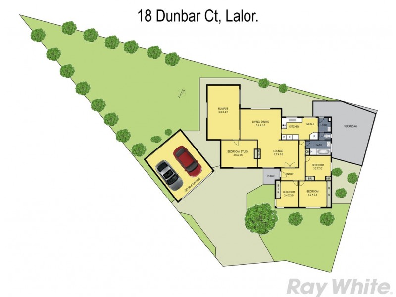 18 Dunbar Court, Lalor VIC 3075 Floorplan