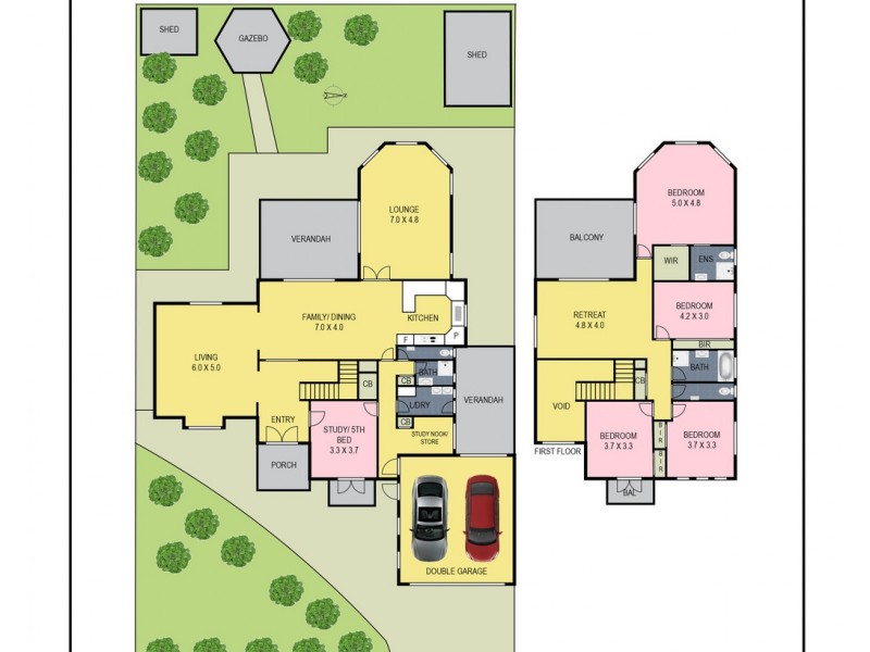 121 Betula Avenue, Bundoora VIC 3083 Floorplan