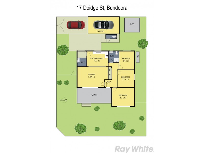 17 Doidge Street, Bundoora VIC 3083 Floorplan