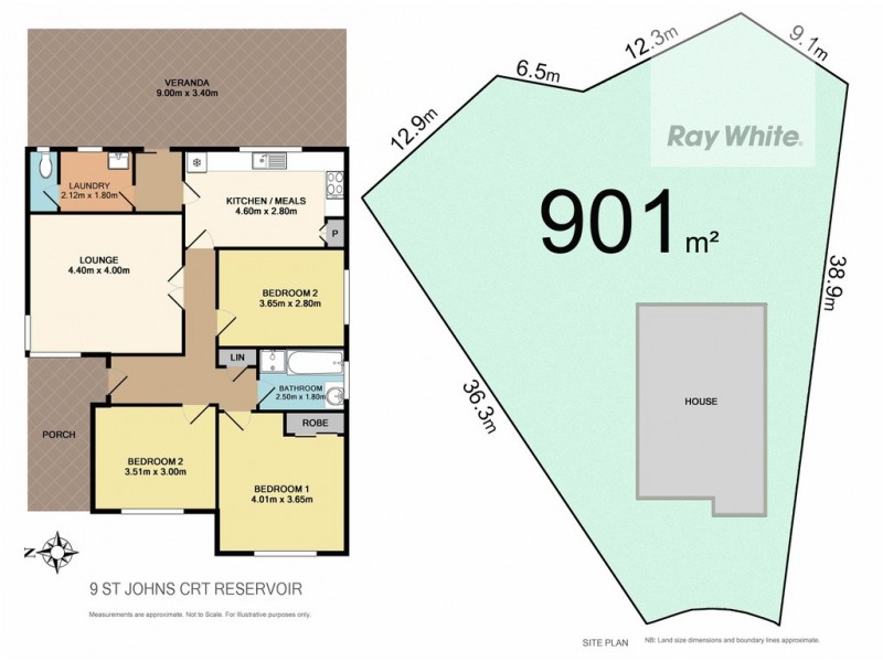 9 St Johns Court, Reservoir VIC 3073 Floorplan