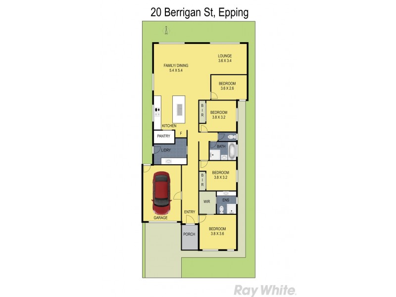 20 Berrigan Street, Epping VIC 3076 Floorplan