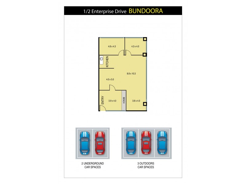 1/2 Enterprise Drive, Bundoora VIC 3083 Floorplan