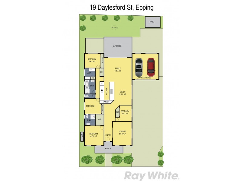 19 Daylesford Street, Epping VIC 3076 Floorplan