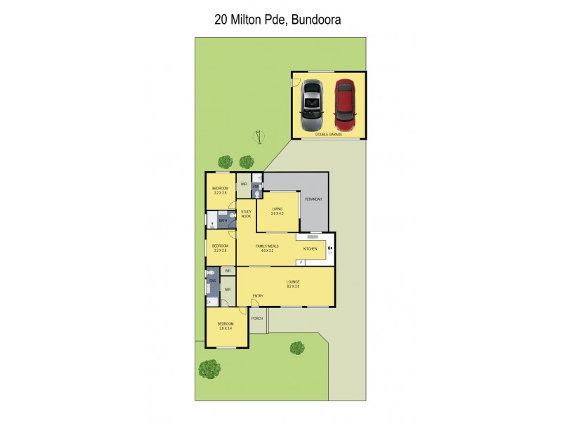 20 Milton Parade, Bundoora VIC 3083 Floorplan