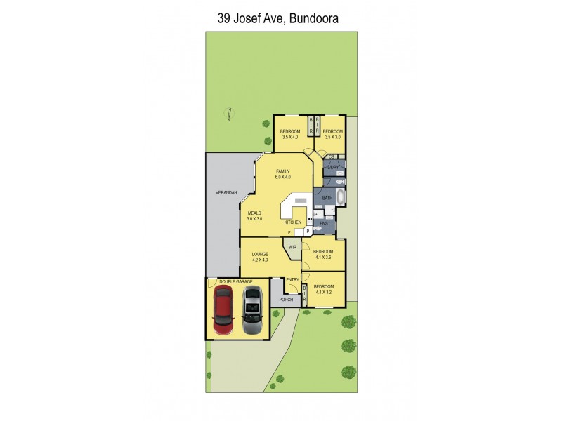 39 Josef Avenue, Bundoora VIC 3083 Floorplan