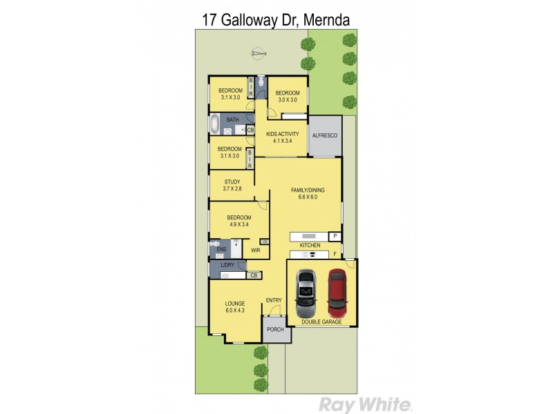 17 Galloway Drive, Mernda VIC 3754 Floorplan