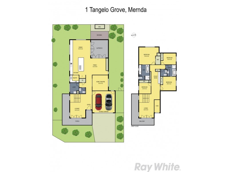 1 Tangelo Grove, Mernda VIC 3754 Floorplan