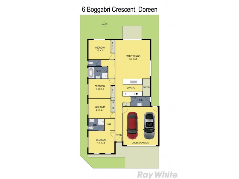 6 Boggabri Crescent, Doreen VIC 3754 Floorplan
