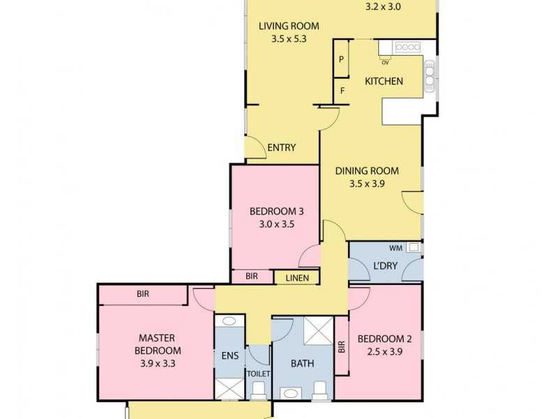 44 Taunton Drive, Bundoora VIC 3083 Floorplan