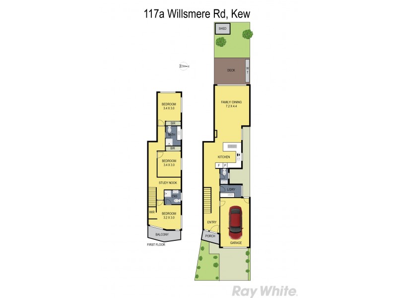 117A Willsmere Road, Kew VIC 3101 Floorplan