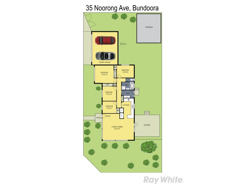 35 Noorong Avenue, Bundoora VIC 3083 Floorplan
