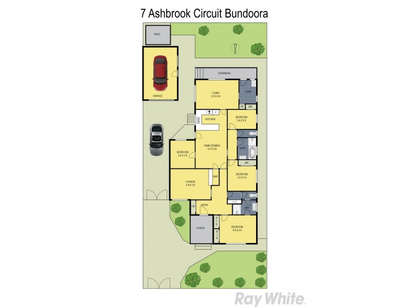7 Ashbrook Circuit, Bundoora VIC 3083 Floorplan