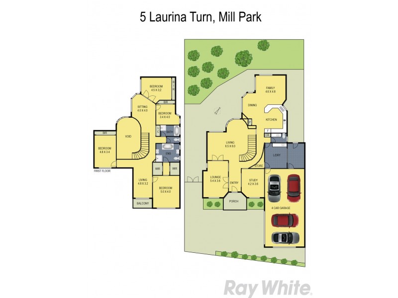 5 Laurina Turn, Mill Park VIC 3082 Floorplan