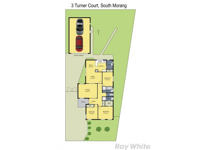 3 Turner Court, South Morang VIC 3752 Floorplan