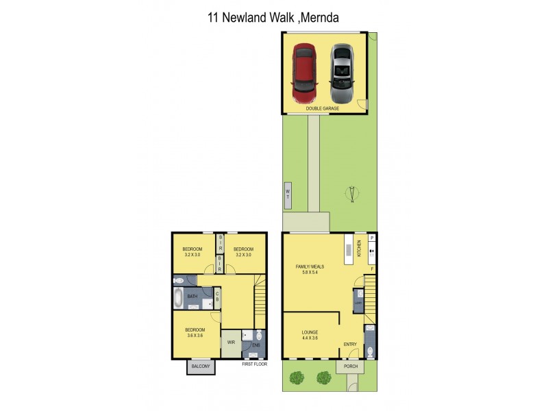 11 Newland Walk, Mernda VIC 3754 Floorplan