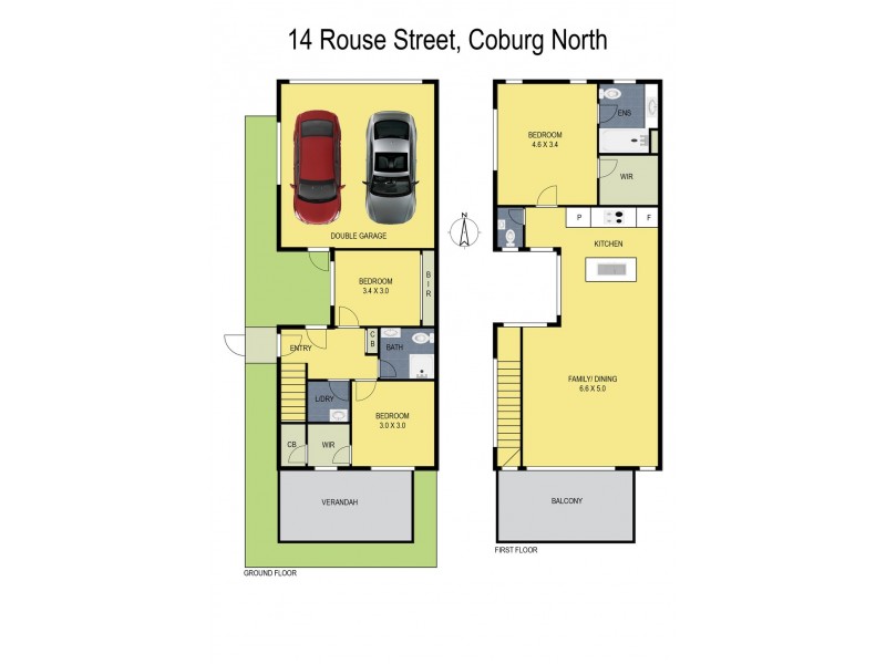 14 Rouse Street, Coburg North VIC 3058 Floorplan